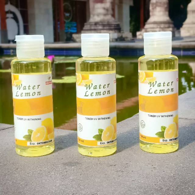 Toner water lemon