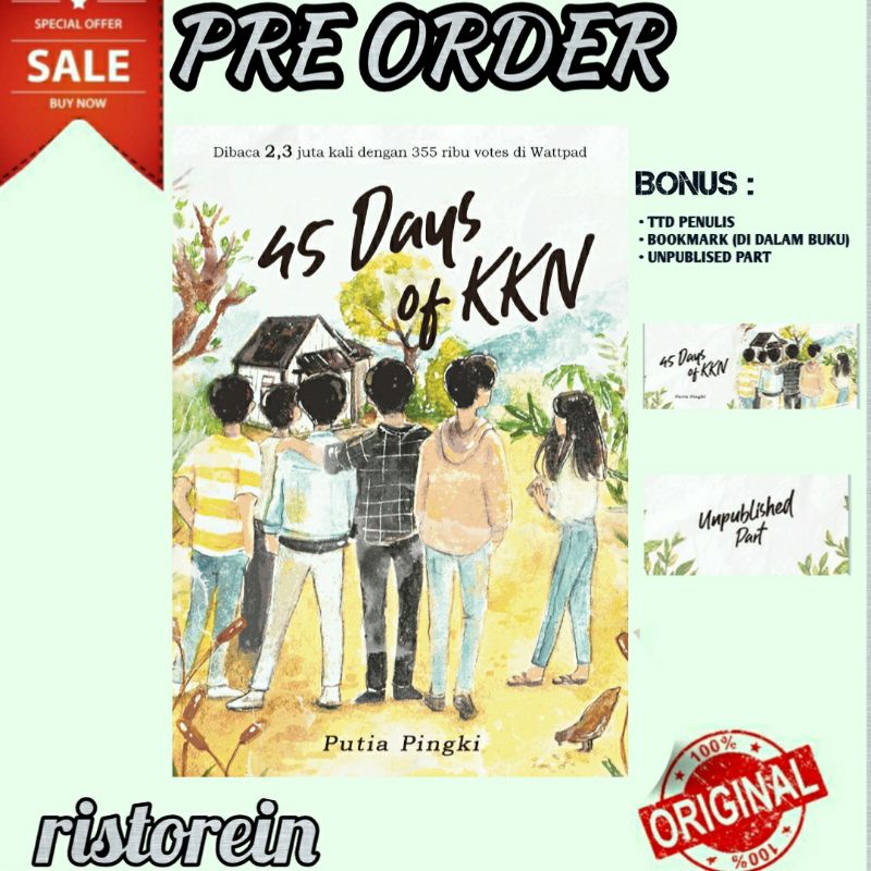 Novel 45 Days Of KKN - Putia Pingki