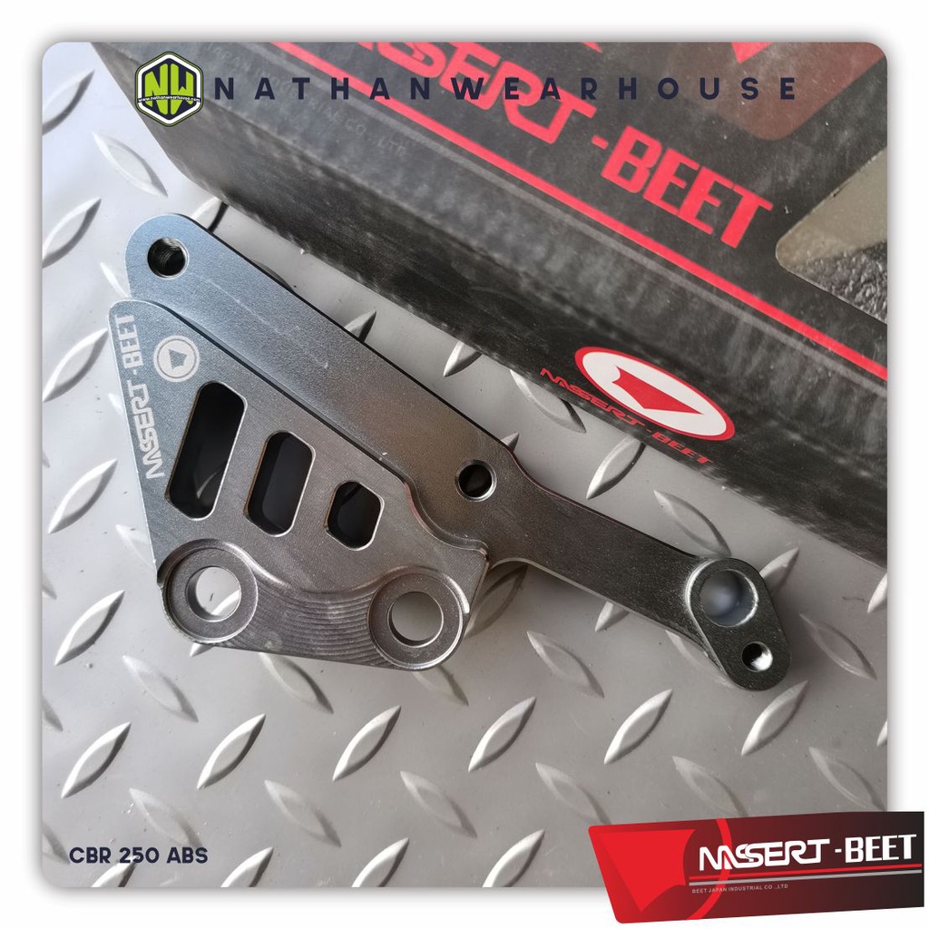 Bracket Breket Caliper Kaliper Depan 4P1P 4 Piston CBR250RR CBR 250RR ABS Nassert Beet