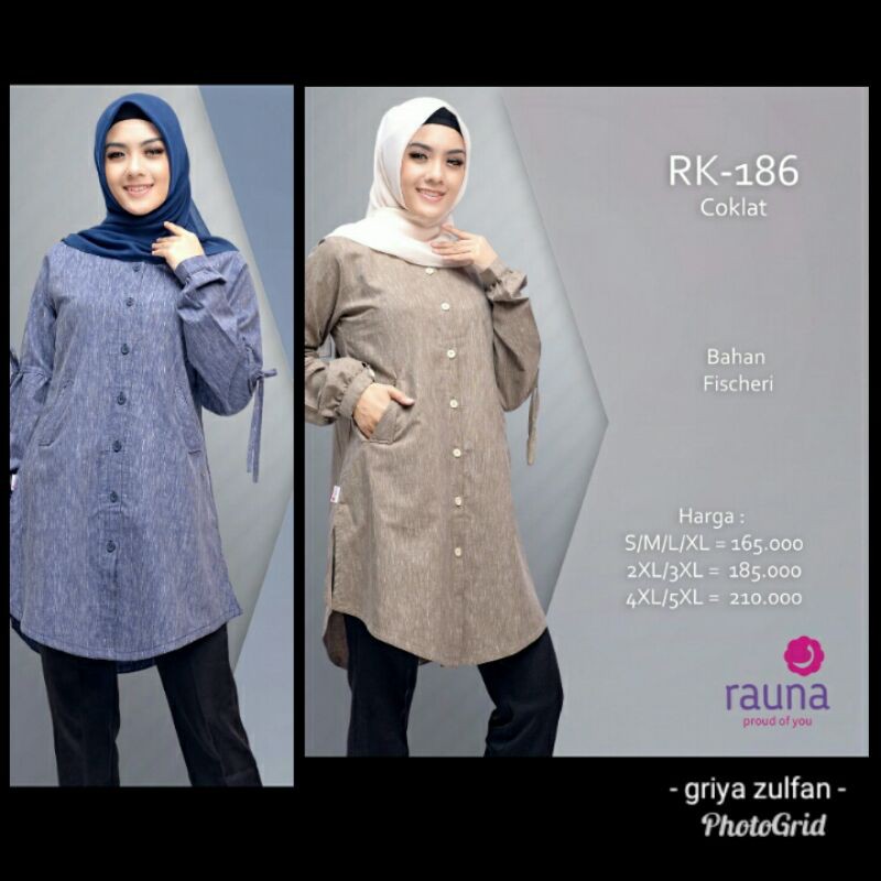 BLUS RAUNA RK 186 dan 187