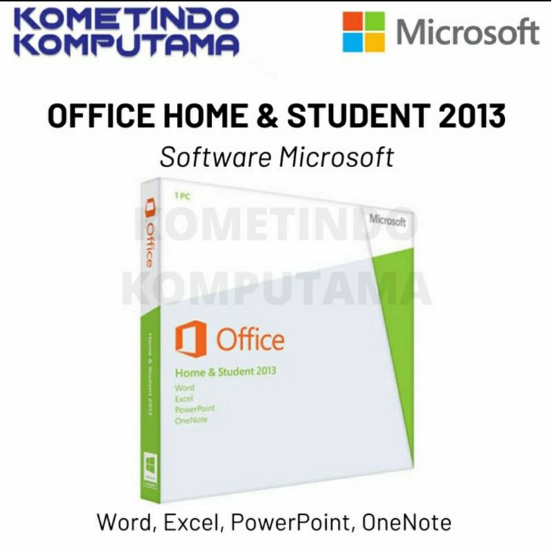 Microsoft Office Home &amp; Student 2013 Original Word/Excel/PowerPoint ORIGINAL 100%