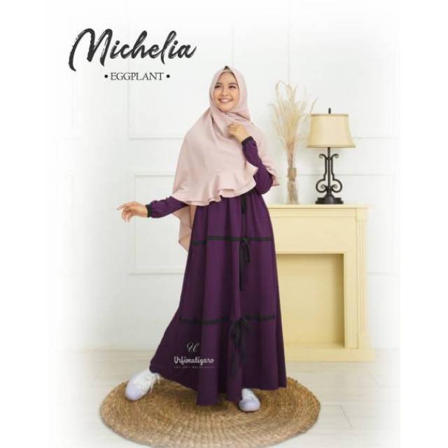 Gamis Michelia Dress Ori Urfimutiyaro