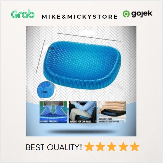 bantalan alas duduk ventilasi silikon gel ORIGINAL