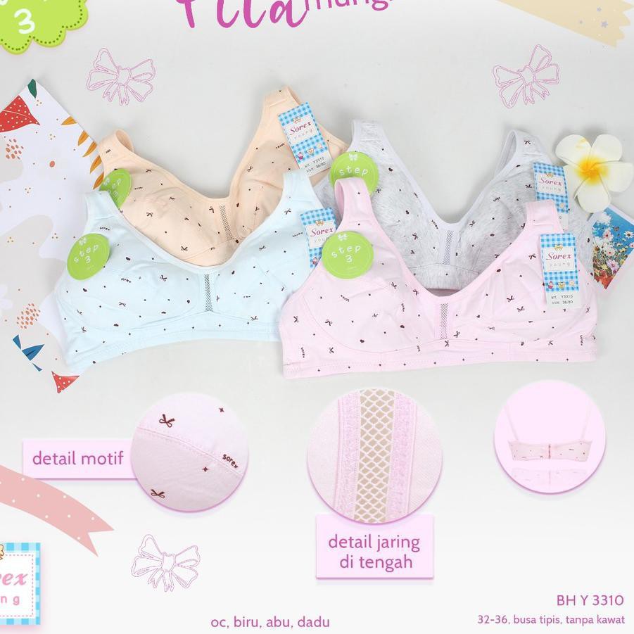 Babybear BRA REMAJA SOREX Y3310 Y3311 Y3322