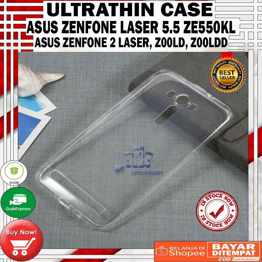 Ultrathin Asus Zenfone Laser 5.5 / ZE550KL / ZE551KL Ultra Thin / Silikon Zenfone / Case Transparant