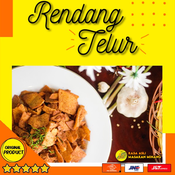 

Rendang Telur (200gr) Cemilan dan Makanan (makanan siap saji)