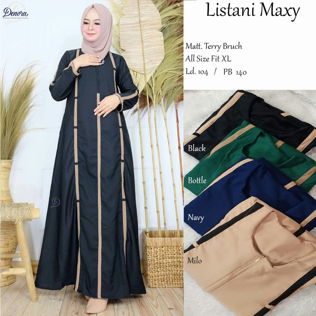 Gamis Dress Listani Maxy by Denora