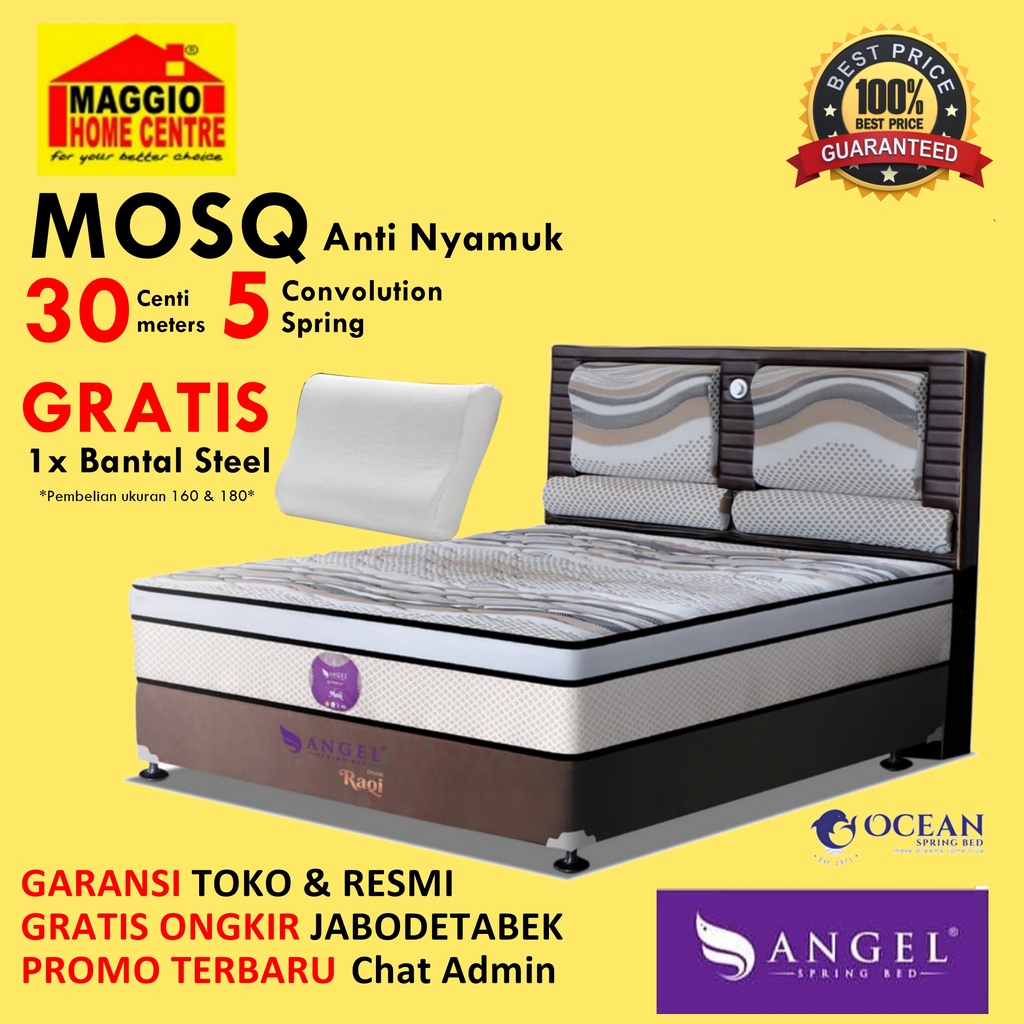 KASUR SPRINGBED ANTI NYAMUK - SPRINGBED - MOSQ - ANGEL