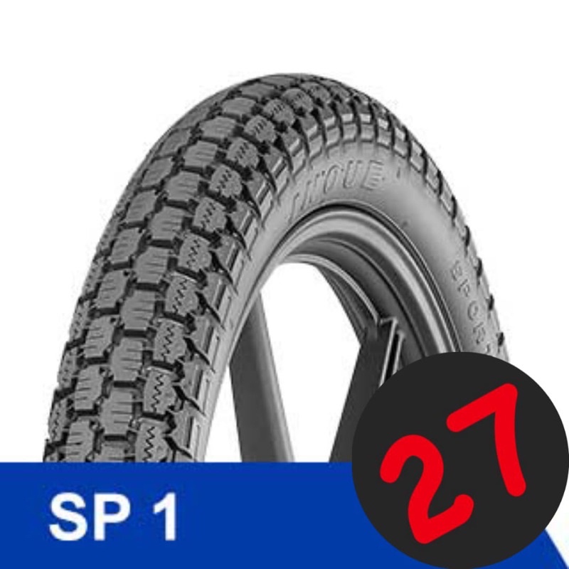 Ban Motor IRC SP 1 ( SP1 ) 300-17 (Tubetype) Ban Luar 3.00 17