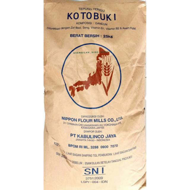 

Tepung Terigu Jepang Kotobuki 1 Kg (Protein Rendah)
