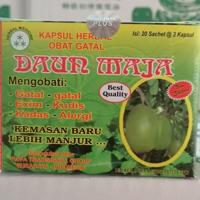 

TERBARU kapsul maja obat gatal kapsul daun maja obat gatal herbal /OBAT HERBAL ASAM URAT/OBAT HERBAL PELANGSING/OBAT HERBAL KOLESTEROL/OBAT HERBAL DIABETES