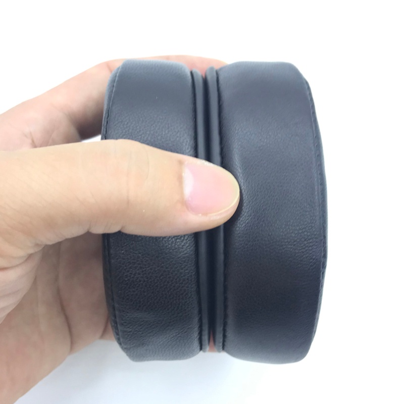 Bt Headset Earpads Bahan Kulit Domba Tahan Lama &amp; Bantalan Telinga Spons Nyaman Untuk HD350 400S