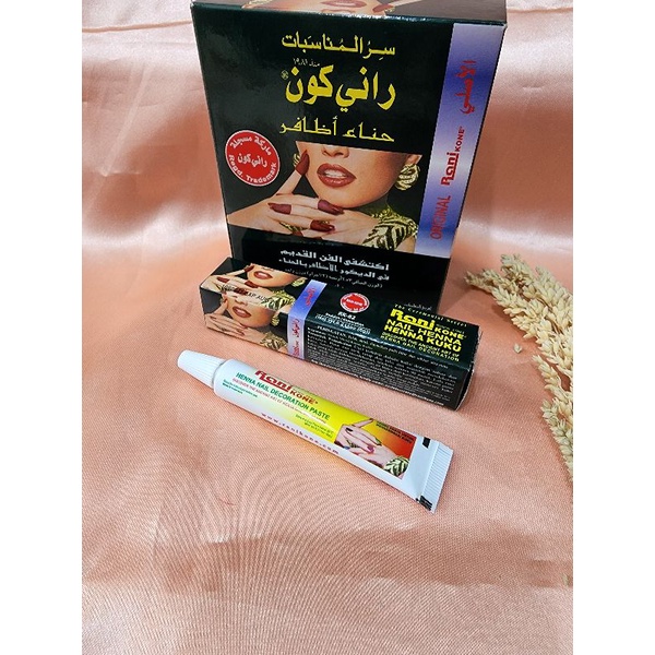 [ SATUAN ] HENNA RANI KONE DECORATION PASTE / KUTECK HENNA KUKU