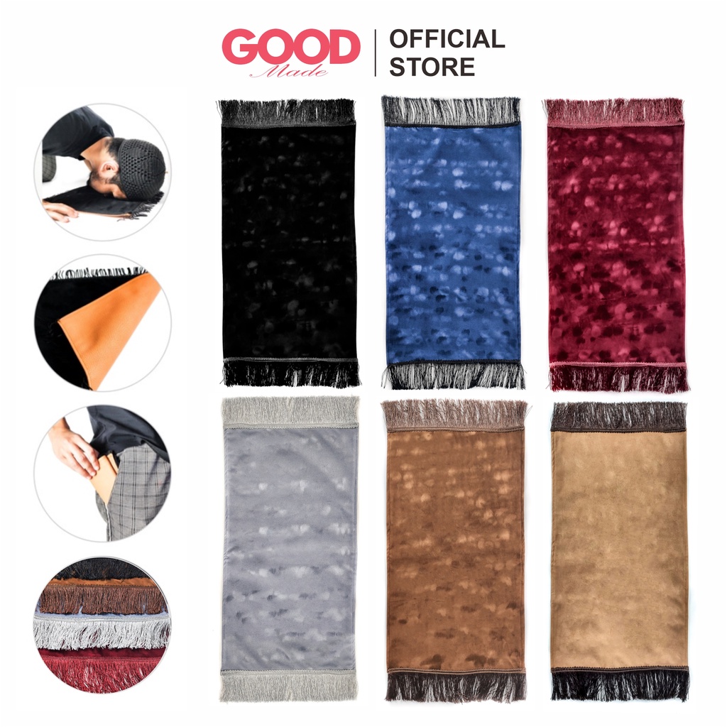 GOOD MADE - Sejadah | Sejadah Kecil | Sejadah Polos | Sejadah Corak Warna | COD