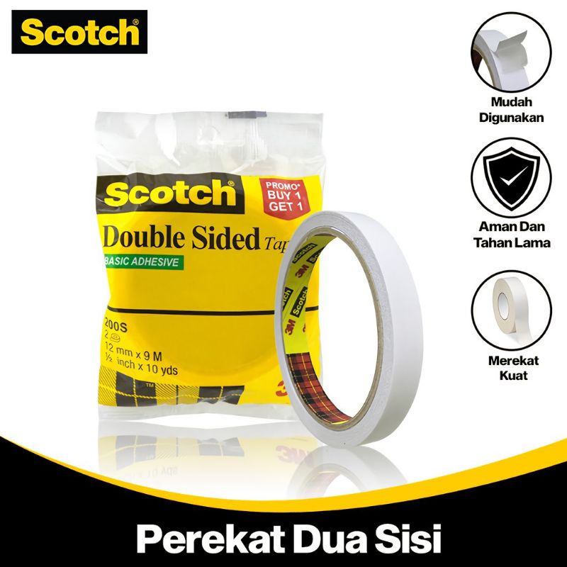 

3M Skotch Double Sided Tape 18mmx9m