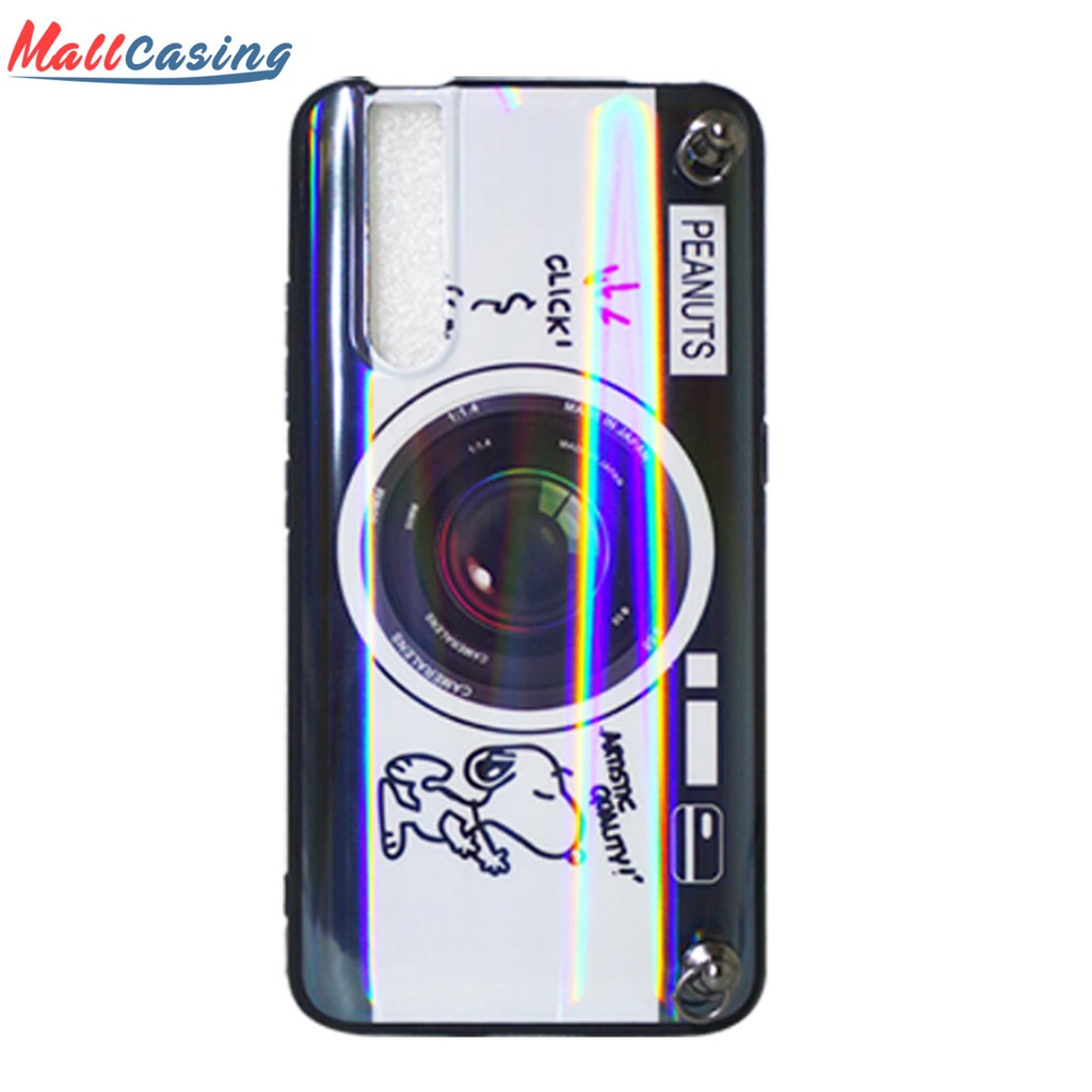 MallCasing - Samsung A51 Soft Case Motif Camera Strap Free Holder