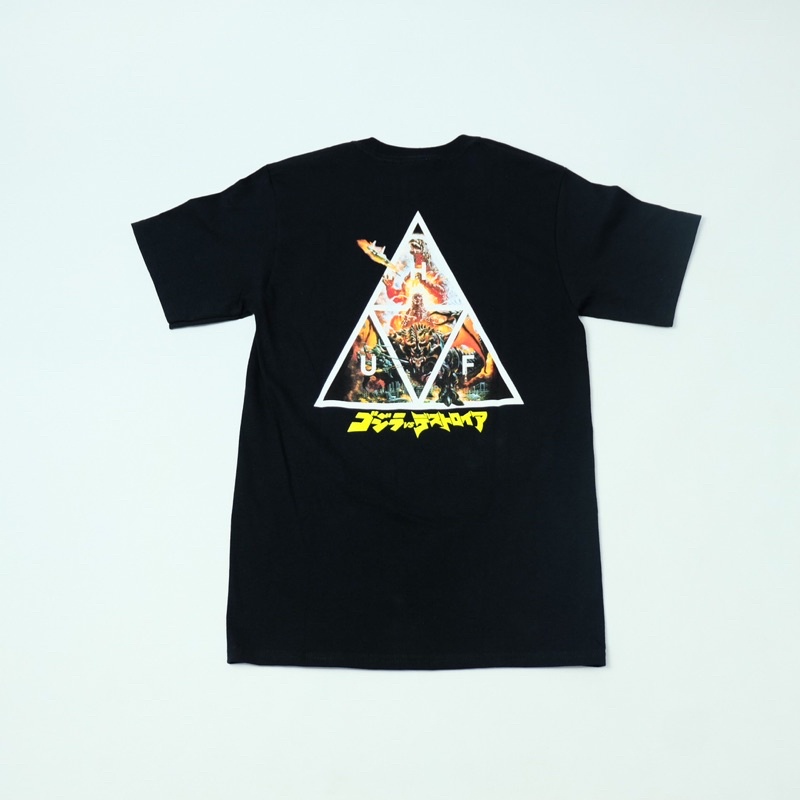 Kaos HUF x Godzilla TT Tee Original