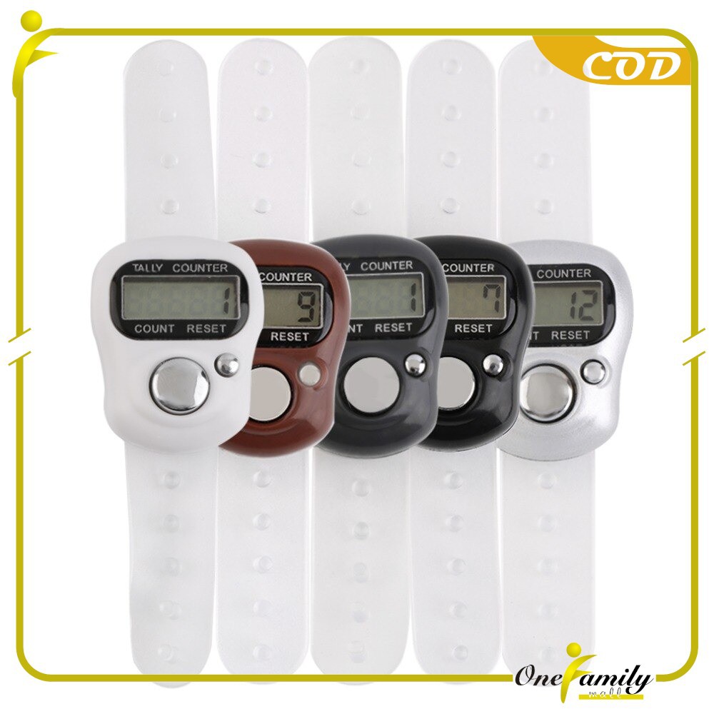 Tasbih Digital Muslim Mini Tally Counter Alat Hitung Tasbih Digital / Finger Counter Import Murah B