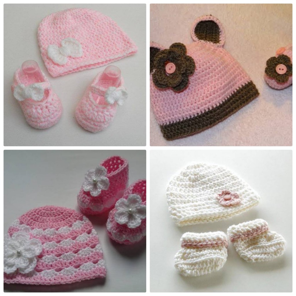 kostum rajut bayi untuk fotografi