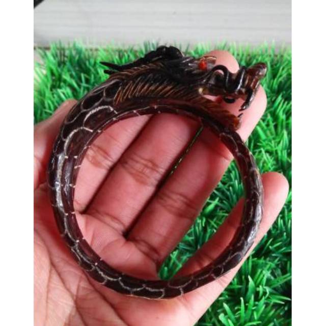 gelang akar bahar naga merah