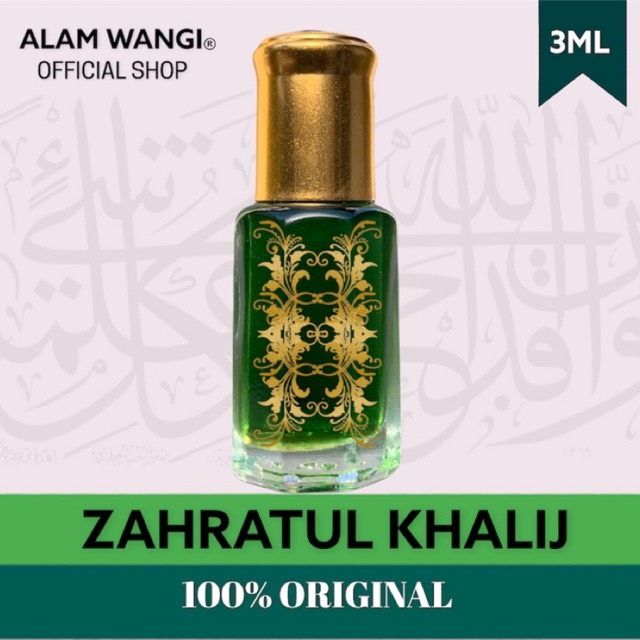 BIBIT MINYAK WANGI ZAHRAT KHALIJ / ZAHRATUL KHALIJ ORIGINAL IMPORT