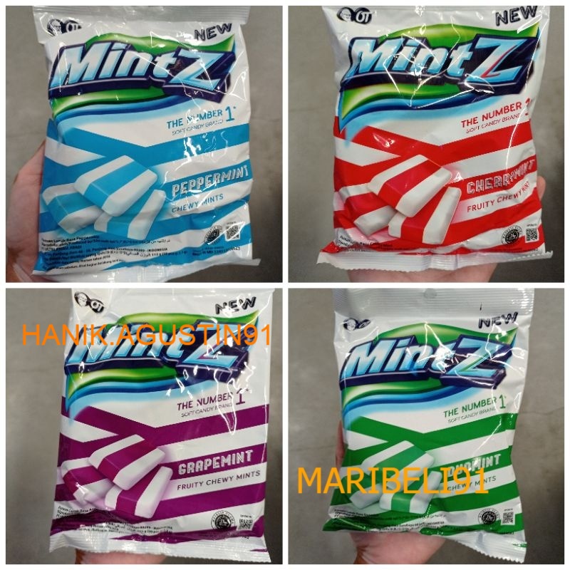 

MINTZ permen Chewy Mint Lunak Semua Rasa (isi 50 pcs) MB91