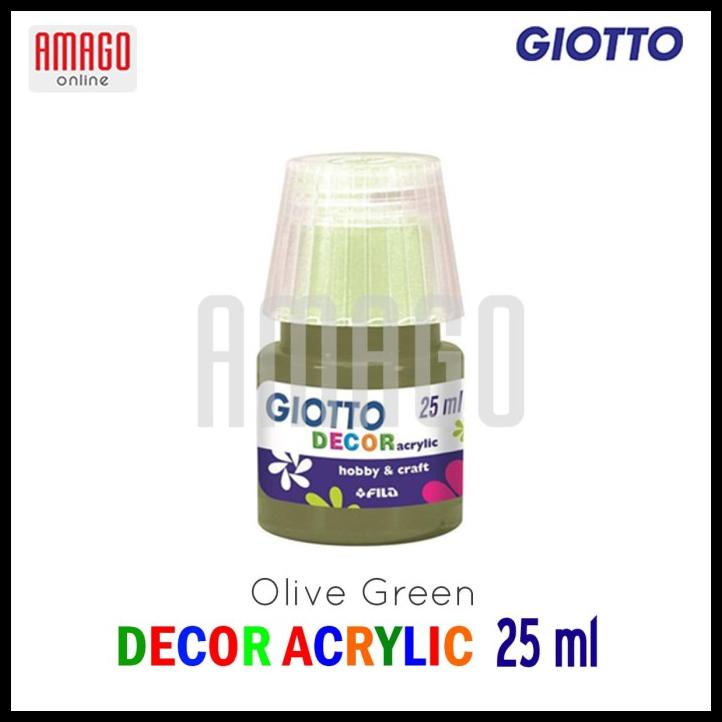 

Giotto Decor Acrylic - 25 Ml - Olive Green - 538112