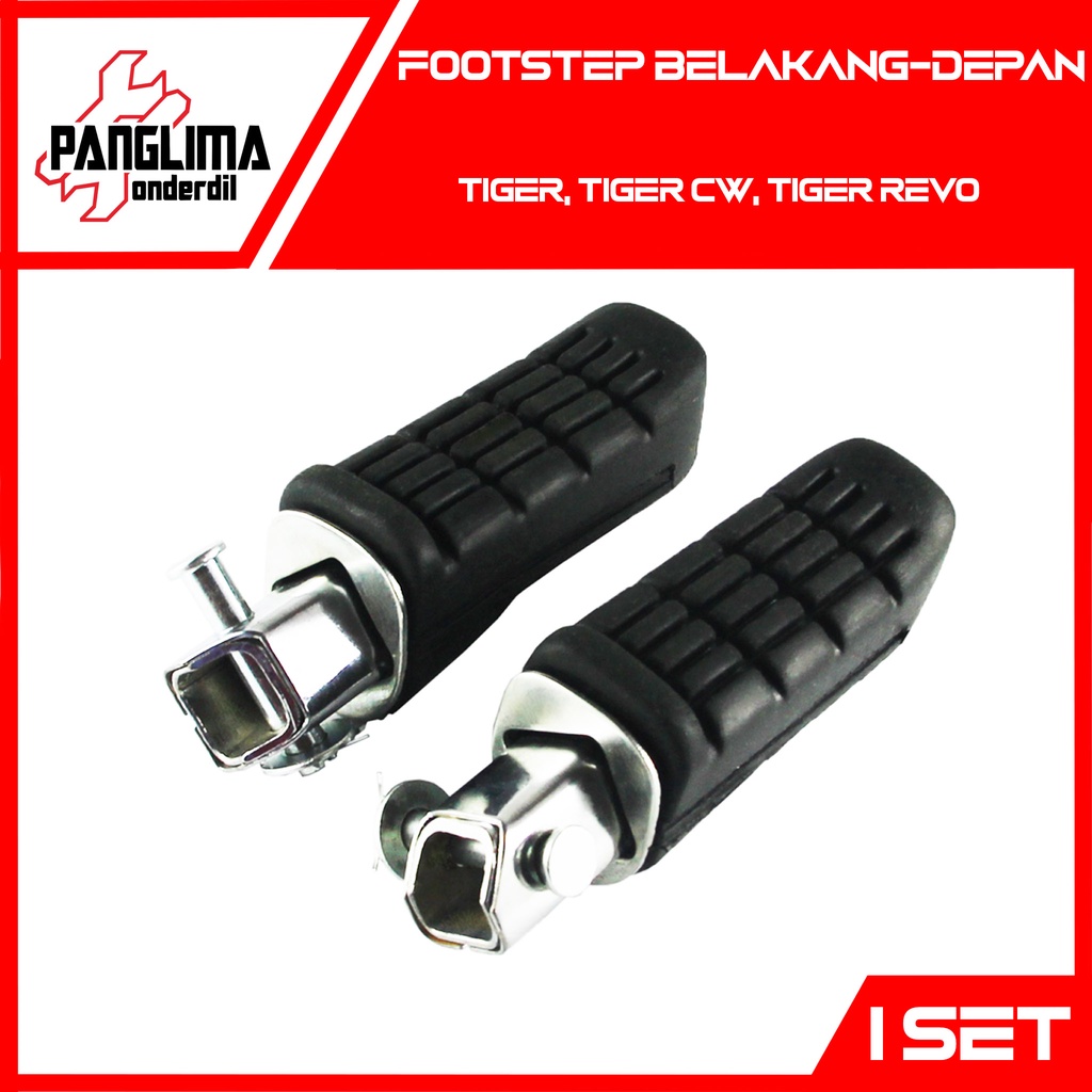 Footstep Belakang-Depan Tiger &amp; Tiger Revo-New &amp; Tiger CW Foot Step-Fotstep-Bustep-Pijakan-Injekan