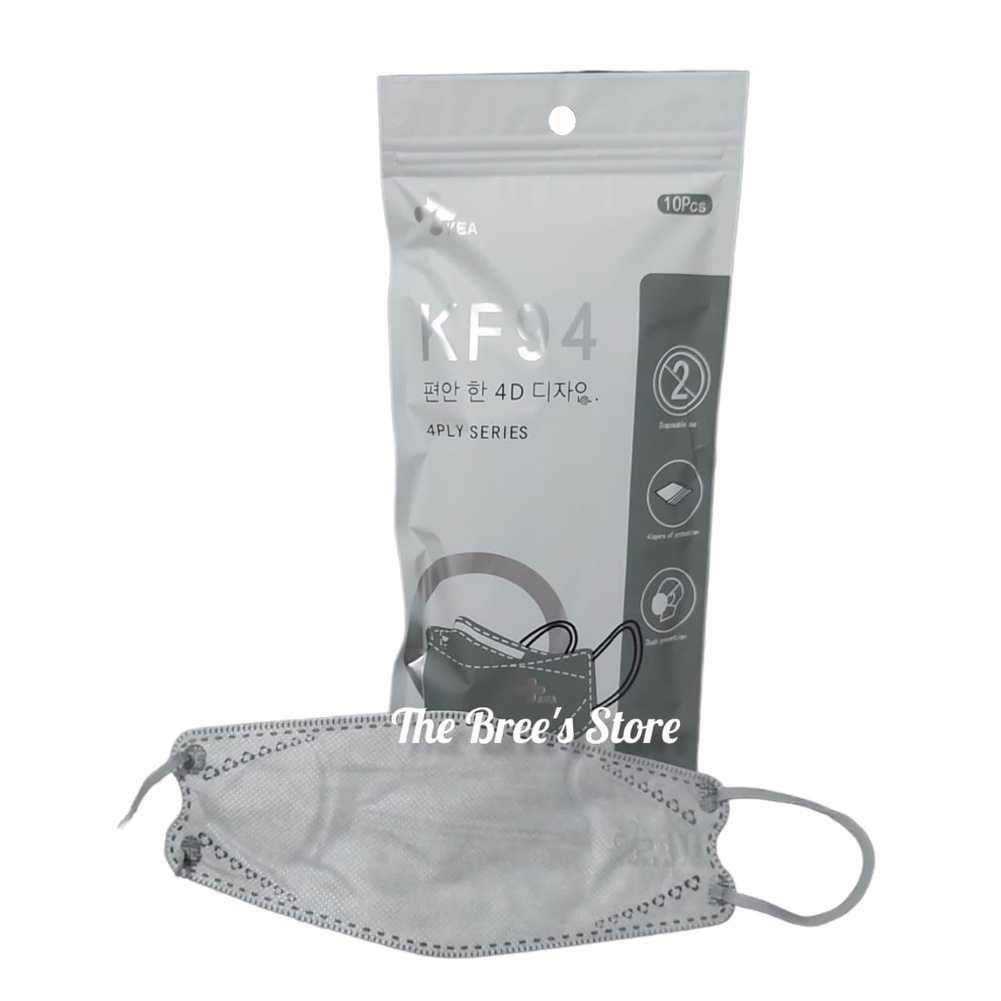 MASKER KEA KF94 EARLOOP 4 PLY ISI 10 Pcs MODEL SENSI CONVEX / EVO / MOUSON KF94 4PLY ISI 10Pcs WARNA WARNI EMBOSS ORIGINAL