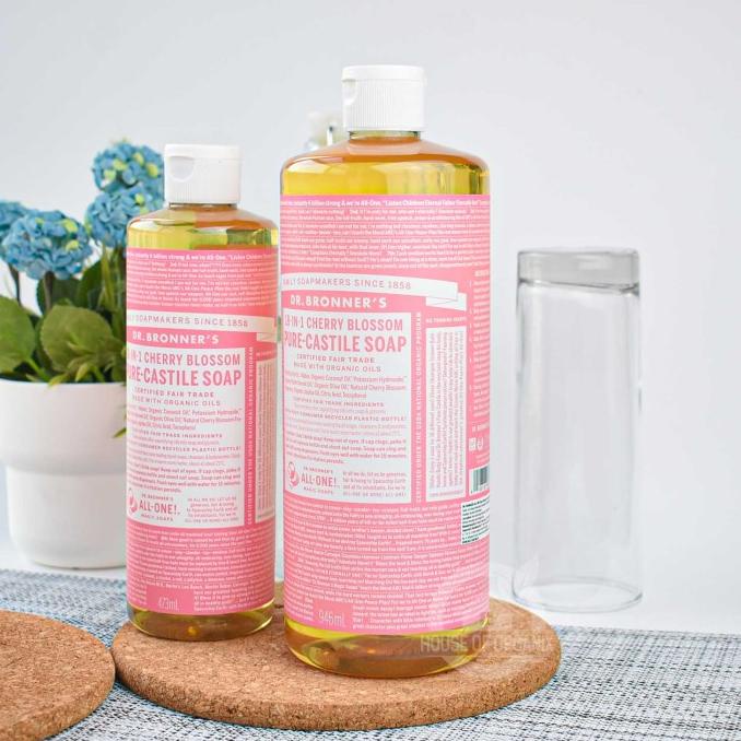 

Dr. Bronners Cherry Blossom Pure-Castile Soap 946 Ml