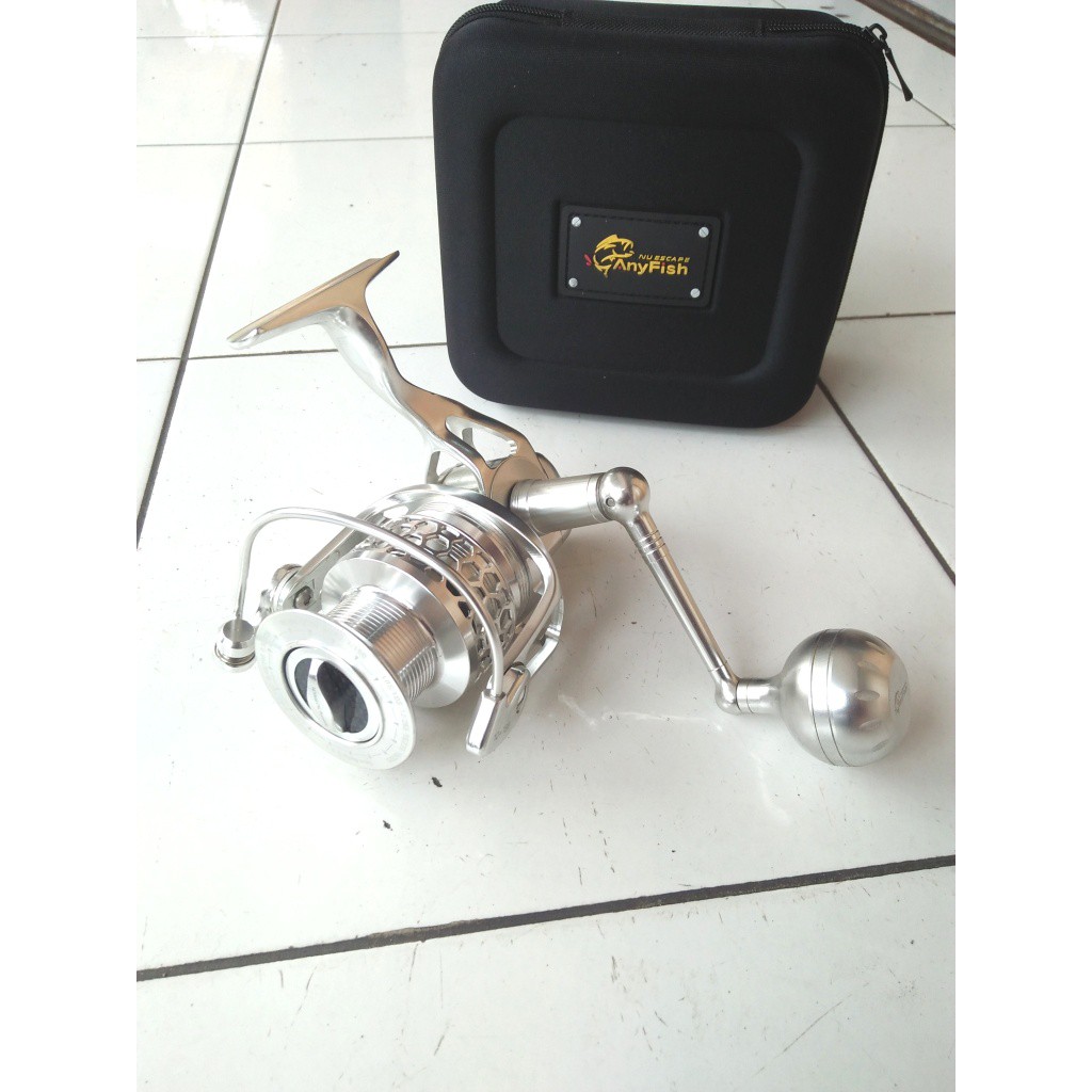 Reel Pancing Anyfish Metal X 5000 Reel Power handle