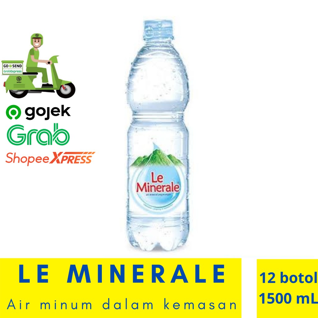 Jual Air Mineral Le Mineral Le Minerale 1500 Ml 1 Dus Isi 12 Botol Shopee Indonesia 8268