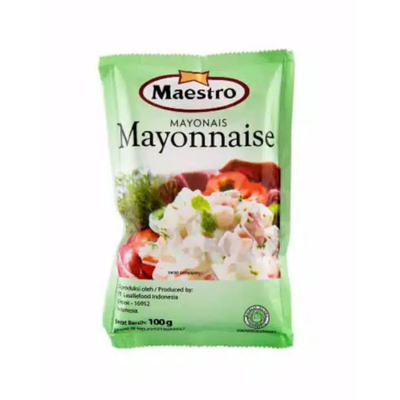 

Mayonnaise Maestro saset 100 gr