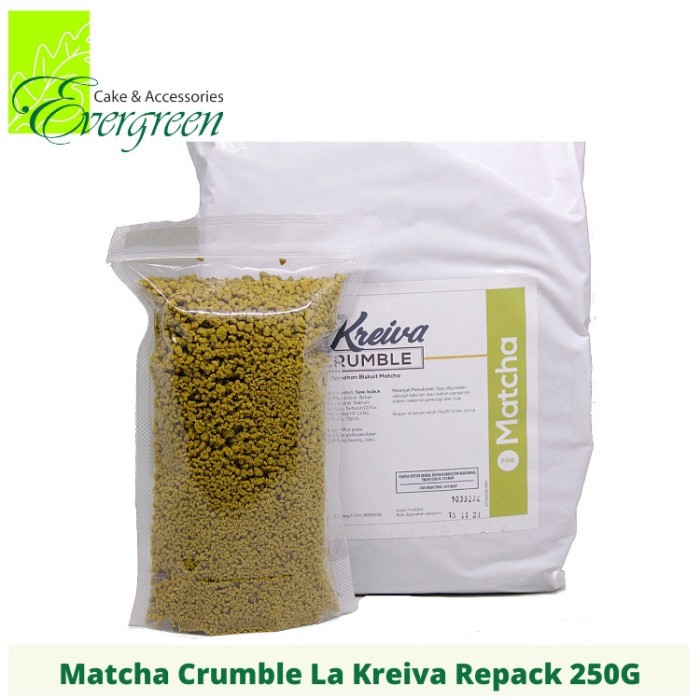 

Crumble Matcha La Kreiva Repack 250G