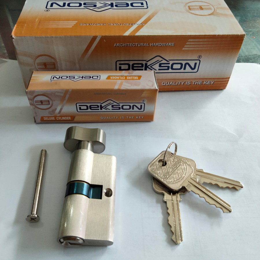 silinder kunci pintu knop putar merek Dekson Original kwalitet bagus