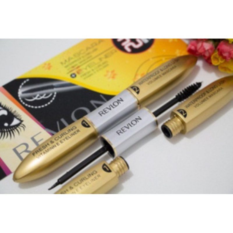 Maskara 2in1 maskara + eyeliner