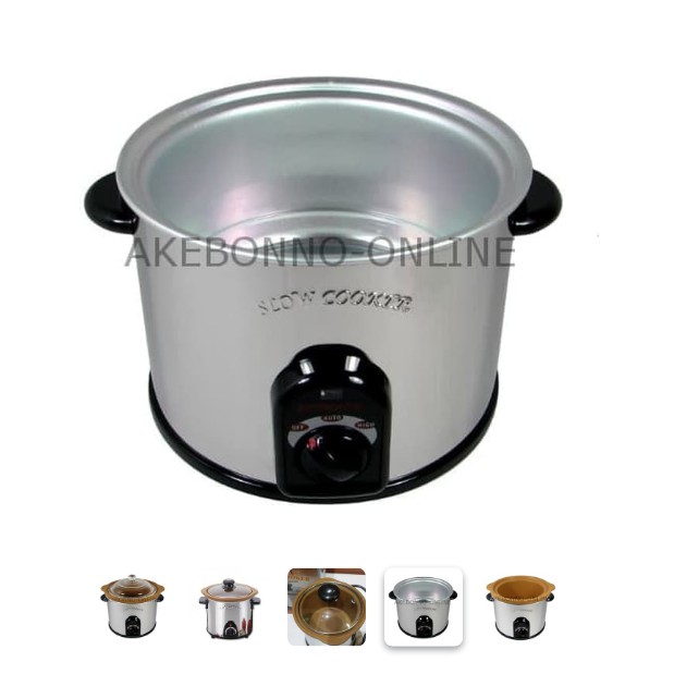 Akebonno Slow Cooker Listrik 3.5L - Penanak Elektrik Made in Taiwan