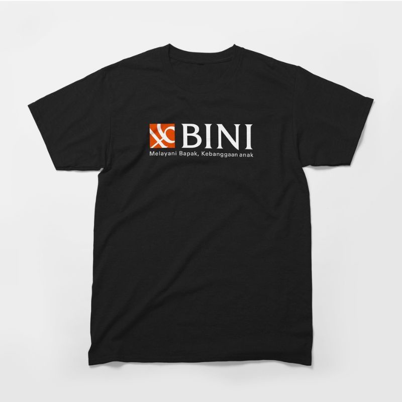 KAOS BINI BAJU PLESETAN BANK BNI