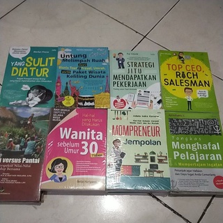 Buku MOTIVASI / PENGEMBANGAN DIRI / SELF IMPROVEMENT / BISNIS Murah Original