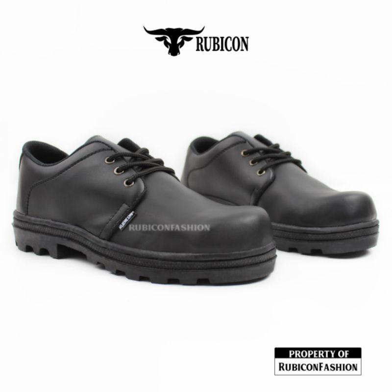 SEPATU SAFETY BOOTS PRIA SAFETY SHOES COWOK TOURING TRACKING UJUNG BESI KERJA PROYEK LAPANGAN-8