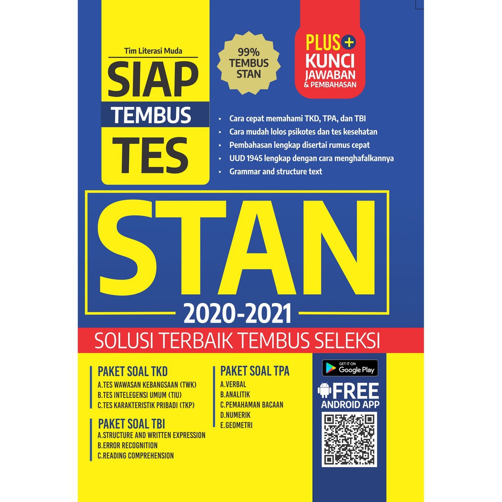 BUKU SIAP TEMBUS TES STAN 2020-2021