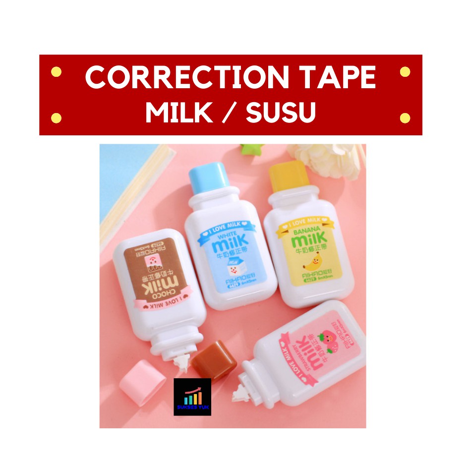 

Correction Tape / Penghapus SUSU MILK