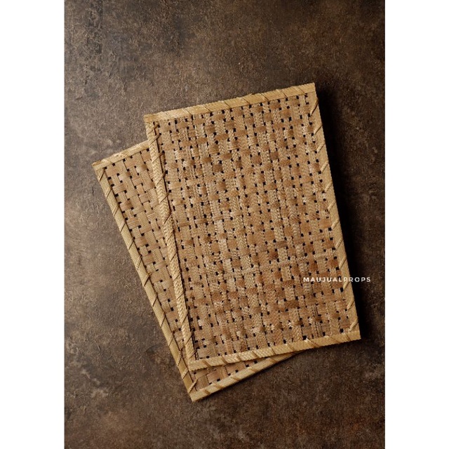 Bamboo Placemat / Tatakan Alas Piring bahan Bambu