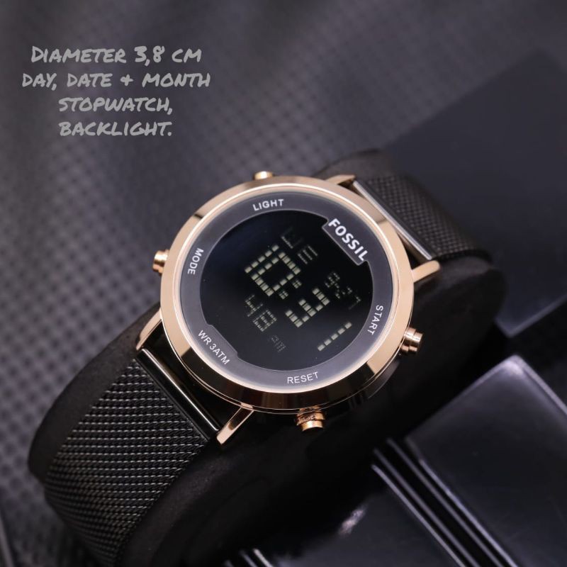 JAM TANGAN CEWEK RANTAI PASIR DIGITAL