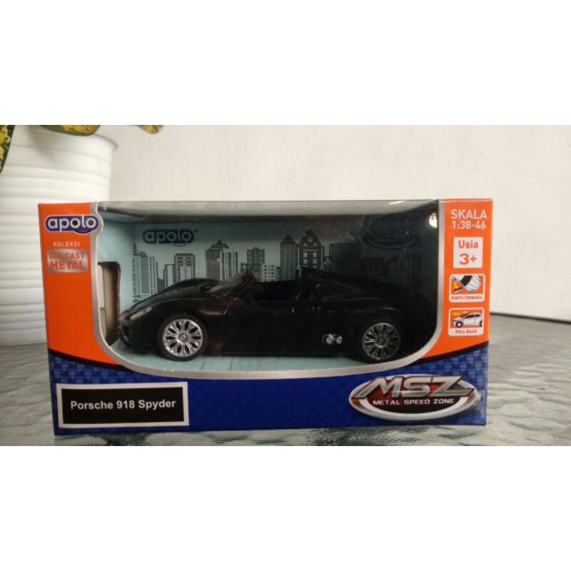 diecast msz Apolo Porsche 918 spyder