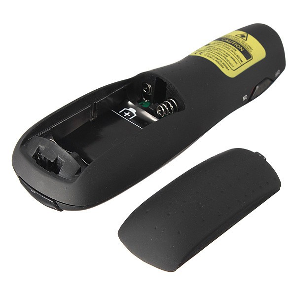 Remote Laser Presenter Wireless Pointer Merah 2.4Ghz - K400