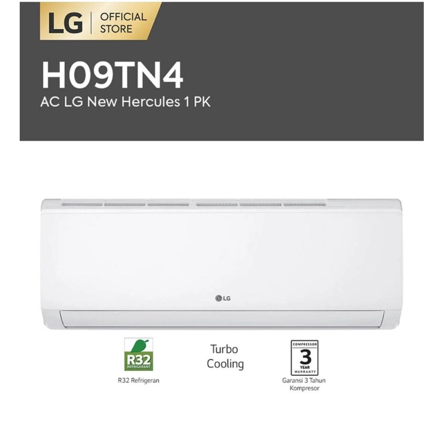 AC SPLIT 1 PK LG H09TN4 HERCULES NOVA