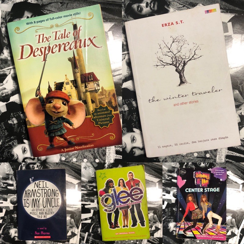 PRELOVED/BEKAS buku novel bahasa inggris dan indonesia murah