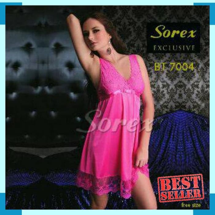 SOREX Baju Tidur Wanita Premium Lingerie Exclusive BT 7004