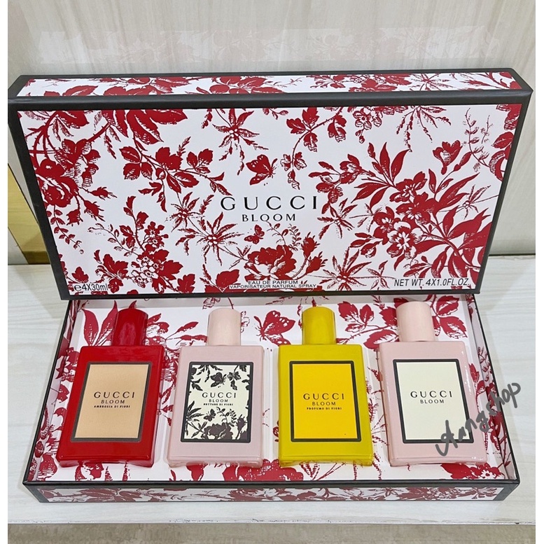 PARFUM ORI GUCCI GIFT SET COLLECTION 4 x 30 ml WOMEN